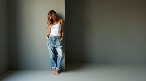 Baggy jeans femme : l’art de la coupe ample pour un look tendance