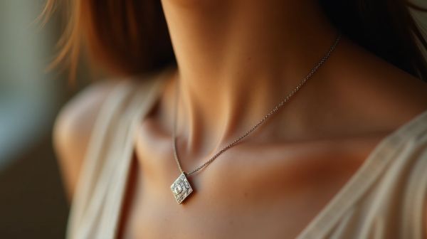 Des pendentifs en diamant pour femme au design raffiné